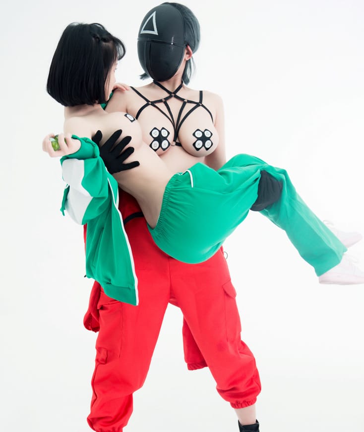 晕崽Zz –NO.017 鱿鱼游戏[54P1V/857MB]-2