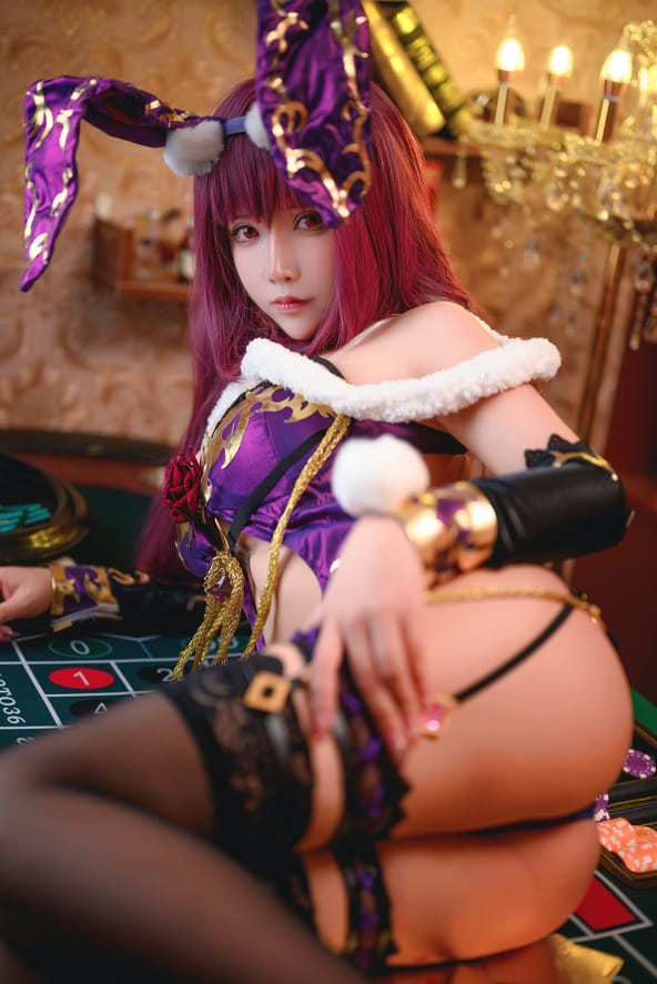 抱走莫子AA –NO.048 斯卡哈兔女郎[51P/495MB]-1