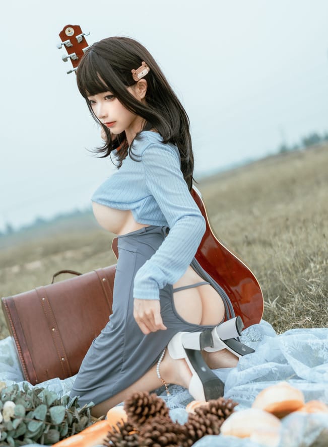 蠢沫沫  –NO.122 吉他妹妹[50P/629MB]-2