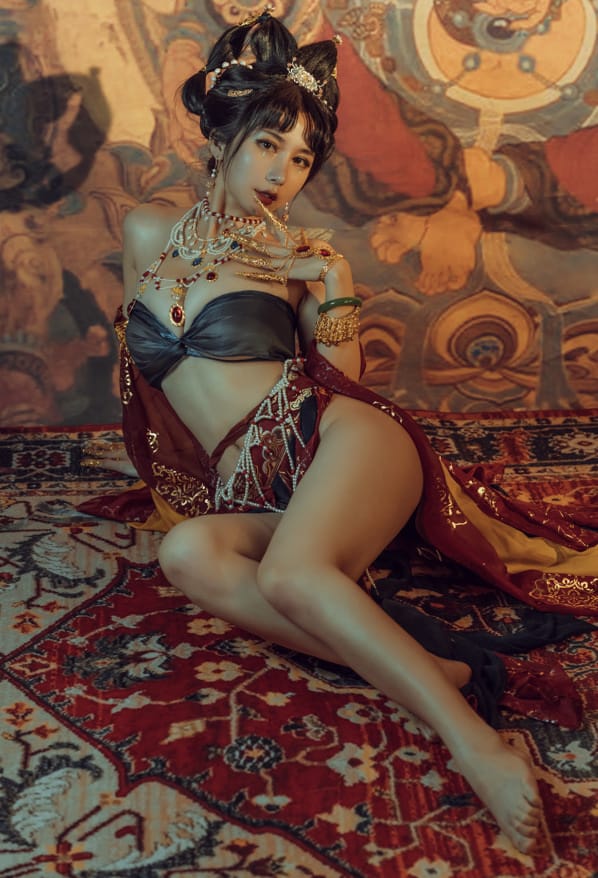 Genji云溪溪 –NO.001 奶桃 敦煌[45P/505MB]-2