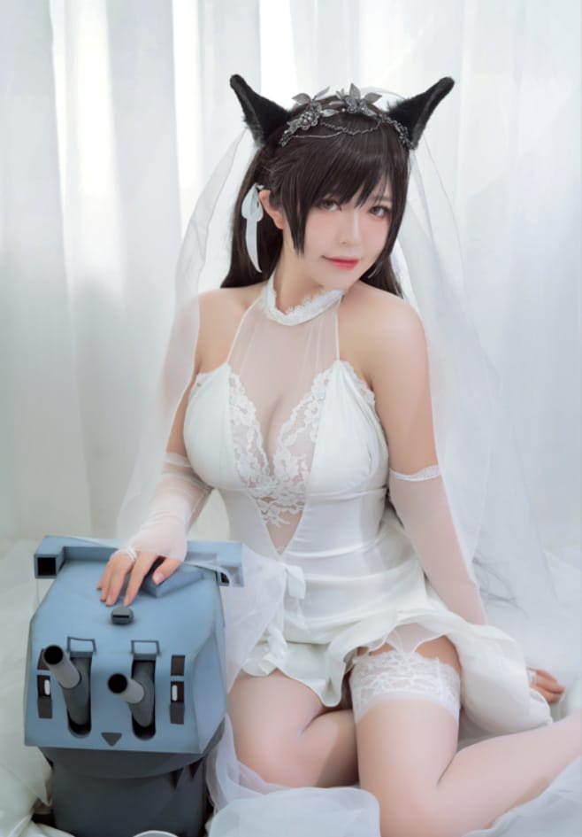 半半子 –NO.007 爱宕花嫁[30P/1V/160MB]