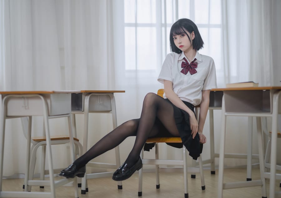 许岚LAN –NO.001 教室jk黑丝[40P/425MB]-2