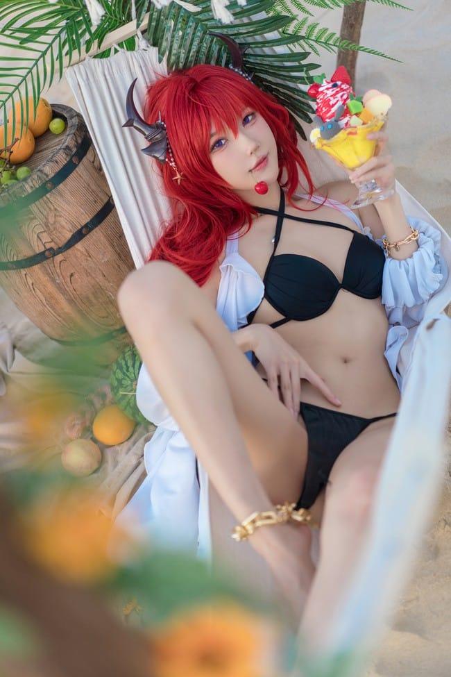 阿包也是兔娘 –NO.061 明日方舟 史尔特尔[50P-808MB]-3