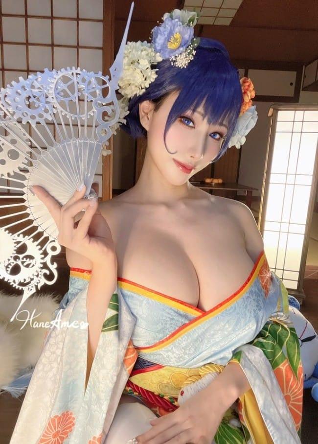 雨波_HaneAme – NO.233 對魔忍 & Hololive Kronii 自拍+视频[110P18V-2.24GB]-3