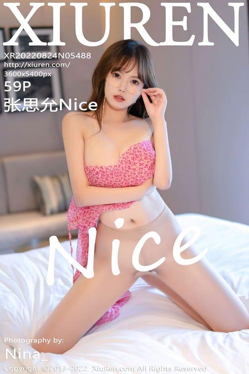 [XIUREN秀人网]2022.08.24 VOL.5488 张思允Nice[59+1P／541MB]