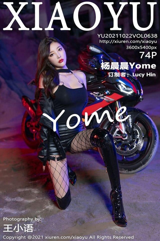 [XIAOYU语画界]2021.10.22 VOL.638 杨晨晨Yome[74+1P／785MB]