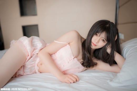 喵糖映画 VOL.104 粉色吊带睡衣 [45P/308MB]-1