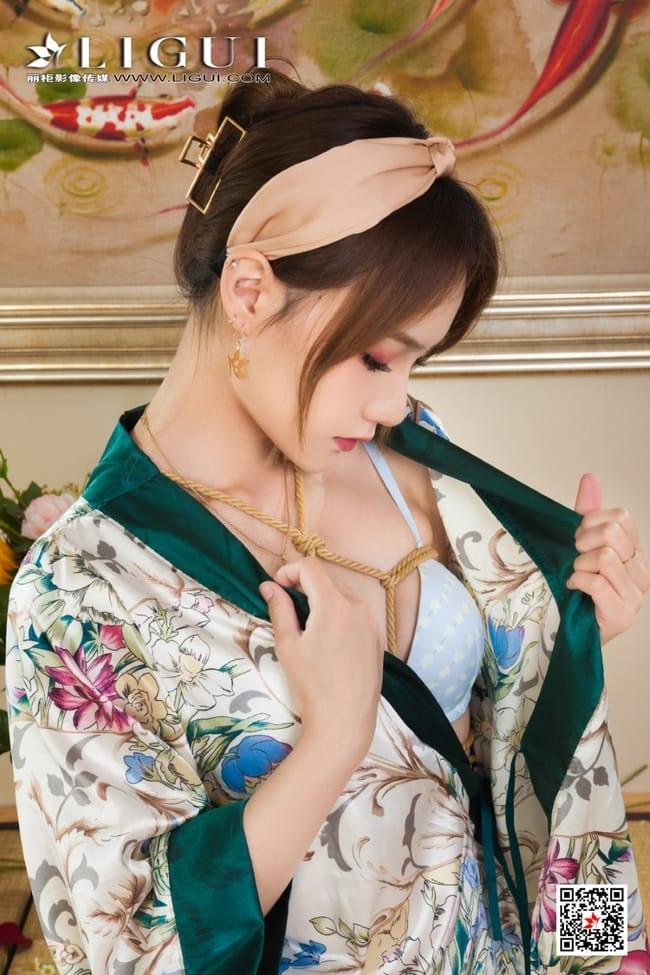 [Ligui丽柜]2021.09.10 《龟缚花蕊》心心 [72+1P/154MB]-1