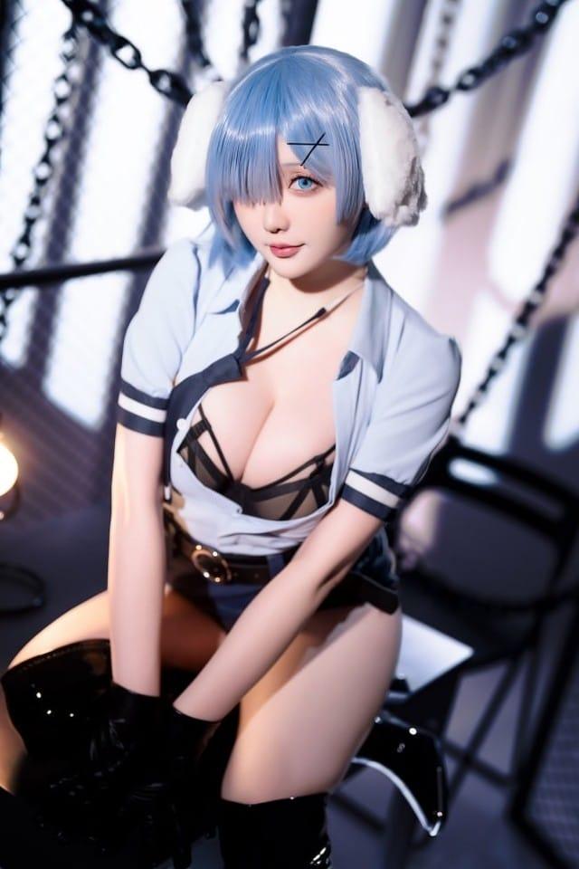 星之迟迟 – NO.192 2024年02月计划C RE0 蕾姆 狗耳警官 [101P1V-3.73G]-1
