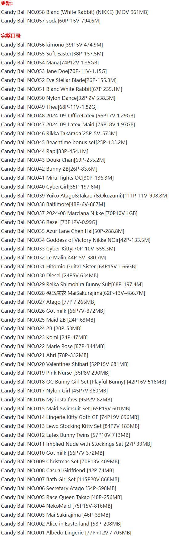 Candy Ball – 写真图包合集【持续更新中】-4