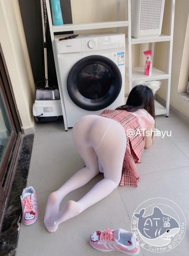 AT鲨 – NO.75 白丝宝宝 [58P1V-17MB]